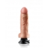 Deluxe #5 8-Inch Realistic Vibrator - Beige