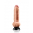 Deluxe #5 8-Inch Realistic Vibrator - Beige