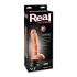 Deluxe #5 8-Inch Realistic Vibrator - Beige