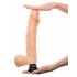 Real Feel Deluxe No. 12 Vibrator - 12 Inches Beige