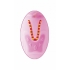 Remote Control Thrusting Rabbit Pearl Vibrator - Pink