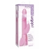 Remote Control Thrusting Rabbit Pearl Vibrator - Pink