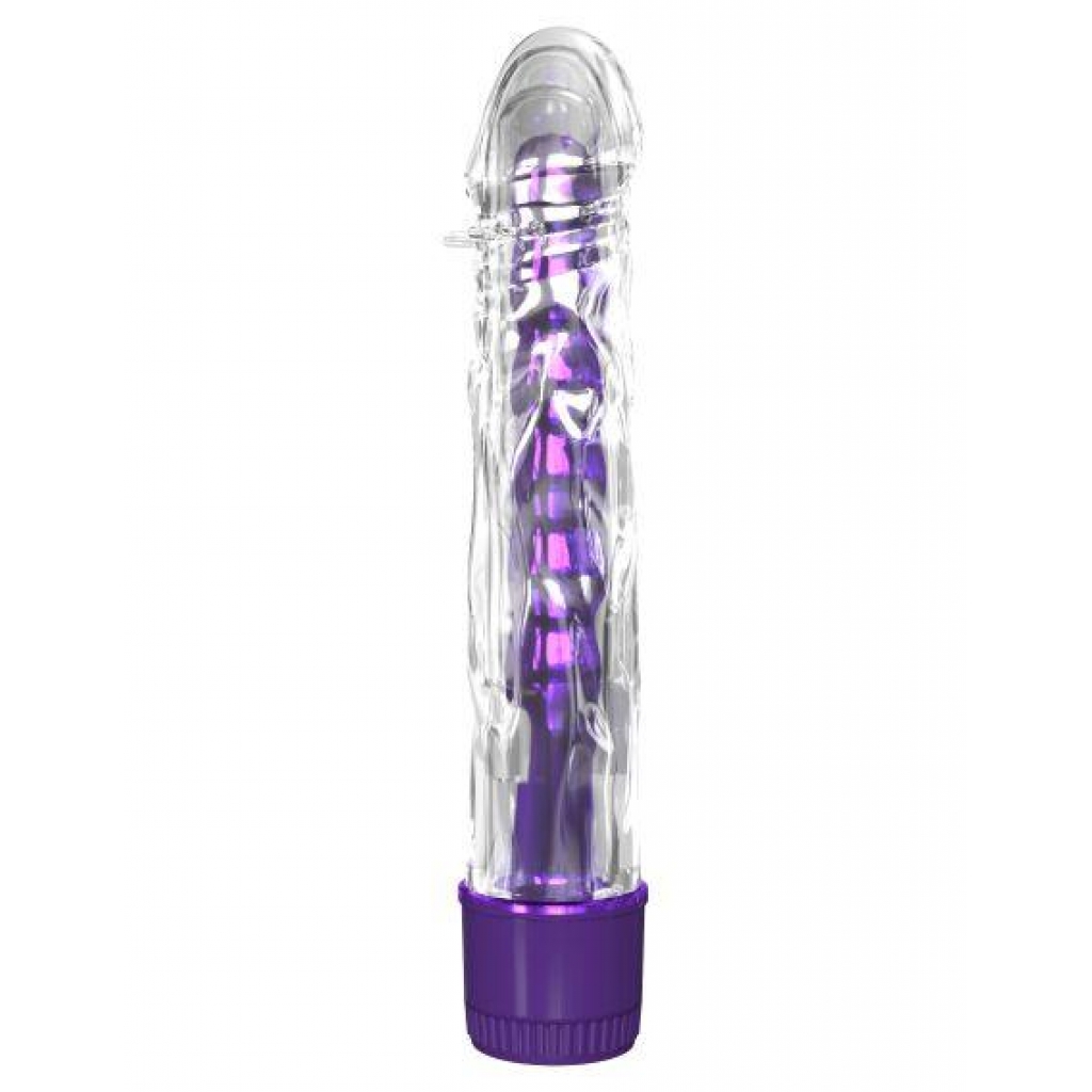 Classix Mr Twister Purple Metallic Vibe With TPE Sleeve