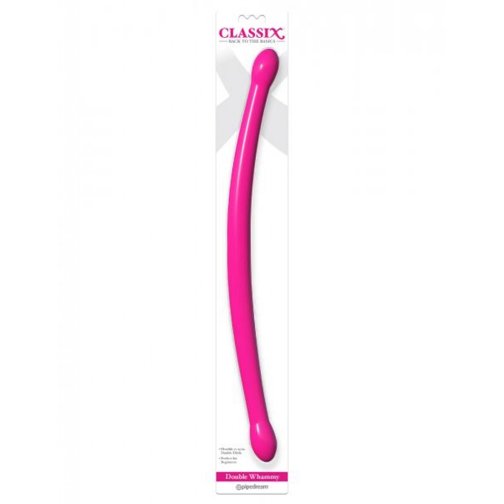 Classix Double Whammy Pink Dual Dildo - Ultimate Pleasure