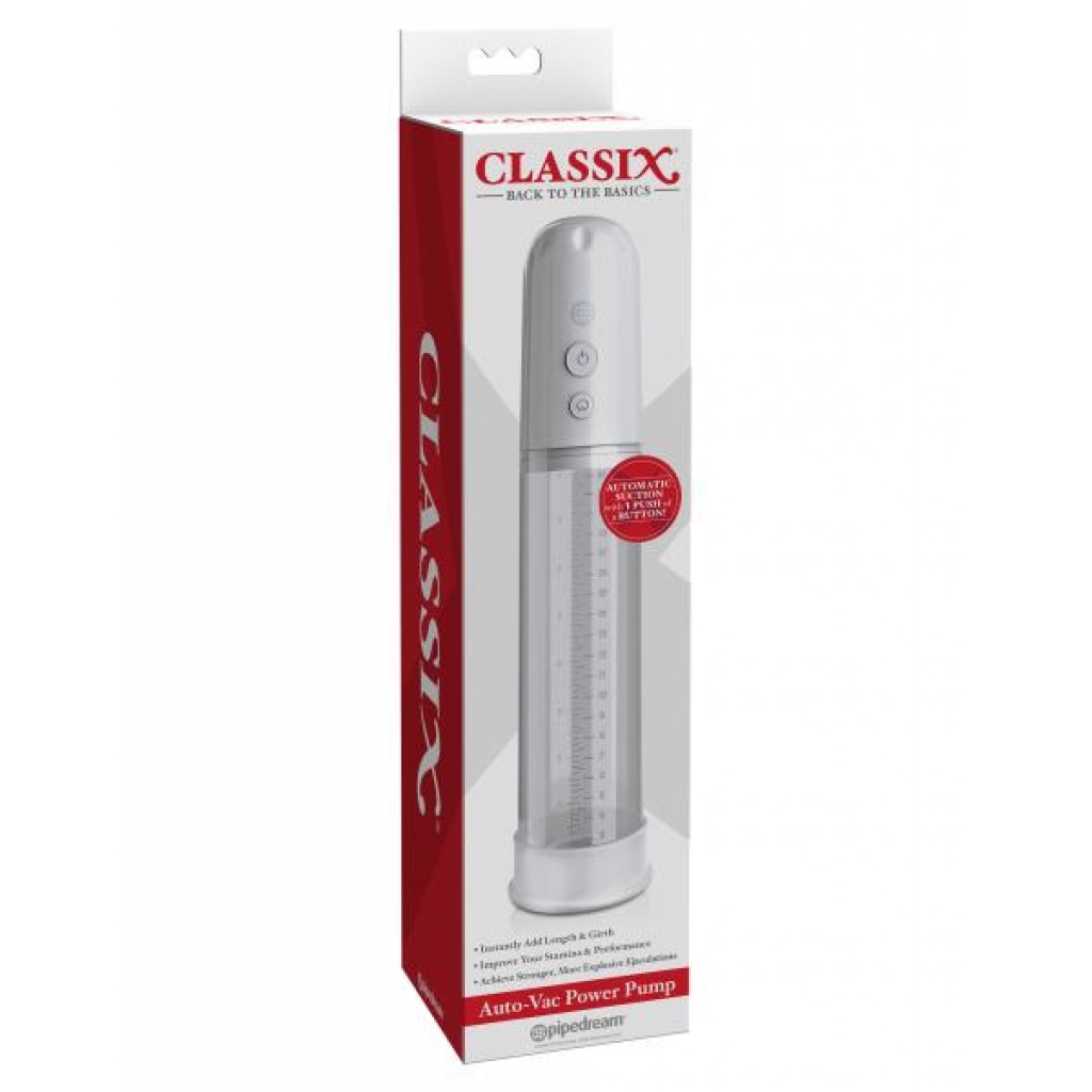 Classix Auto Vac Power Pump White