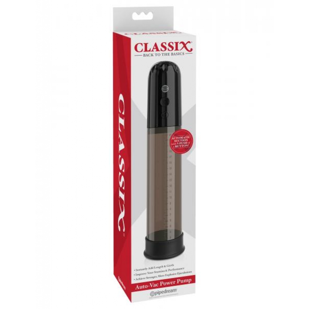 Classix Auto Vac Power Pump - Black