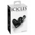 Icicles No. 74 Black Glass Massager