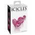 Icicles No. 75 - Handcrafted Pink Glass Massager