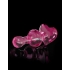 Icicles No. 75 - Handcrafted Pink Glass Massager