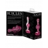 Icicles No. 75 - Handcrafted Pink Glass Massager