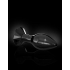 Icicles No 78 - Black Glass Massager with Gem End