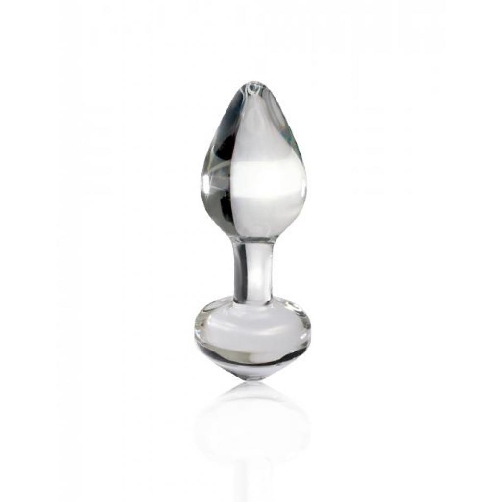 Pipedream Icicles No 44 Glass Anal Plug - Clear