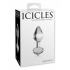 Pipedream Icicles No 44 Glass Anal Plug - Clear