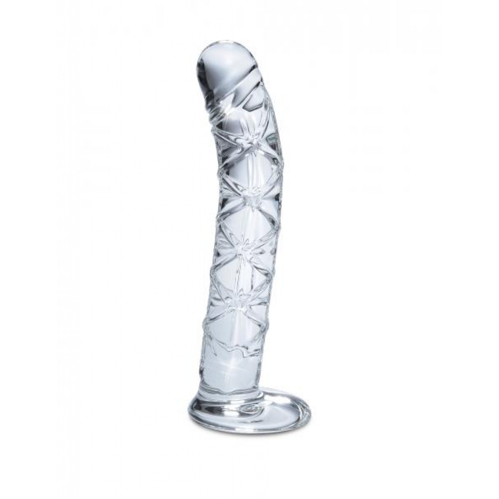 Icicles No. 60 Handcrafted Glass G-Spot Dong - Clear