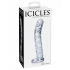 Icicles No. 60 Handcrafted Glass G-Spot Dong - Clear