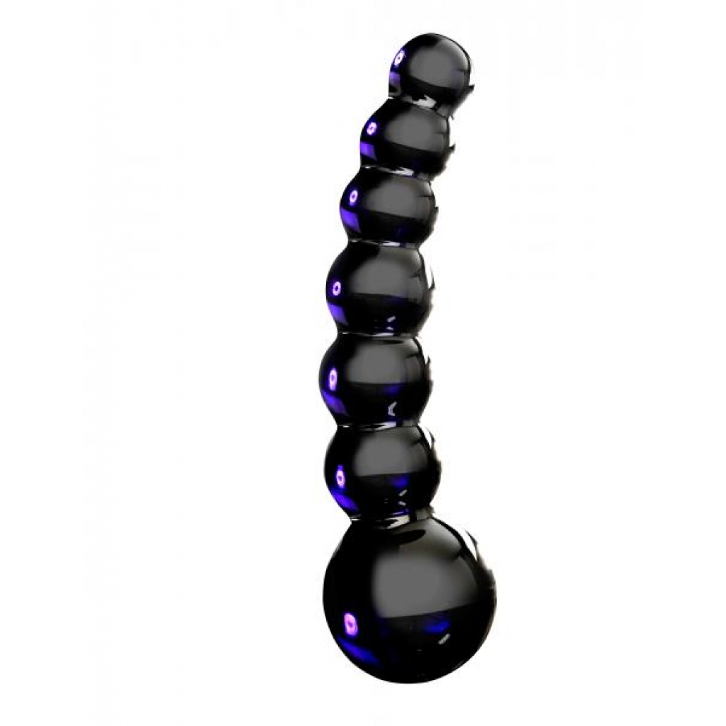 Icicles No 66 Glass Massager - Black