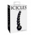 Icicles No 66 Glass Massager - Black