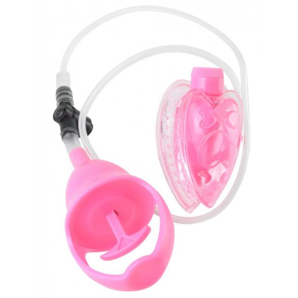 Fetish Fantasy Vibrating Mini Pussy Pump - Pink