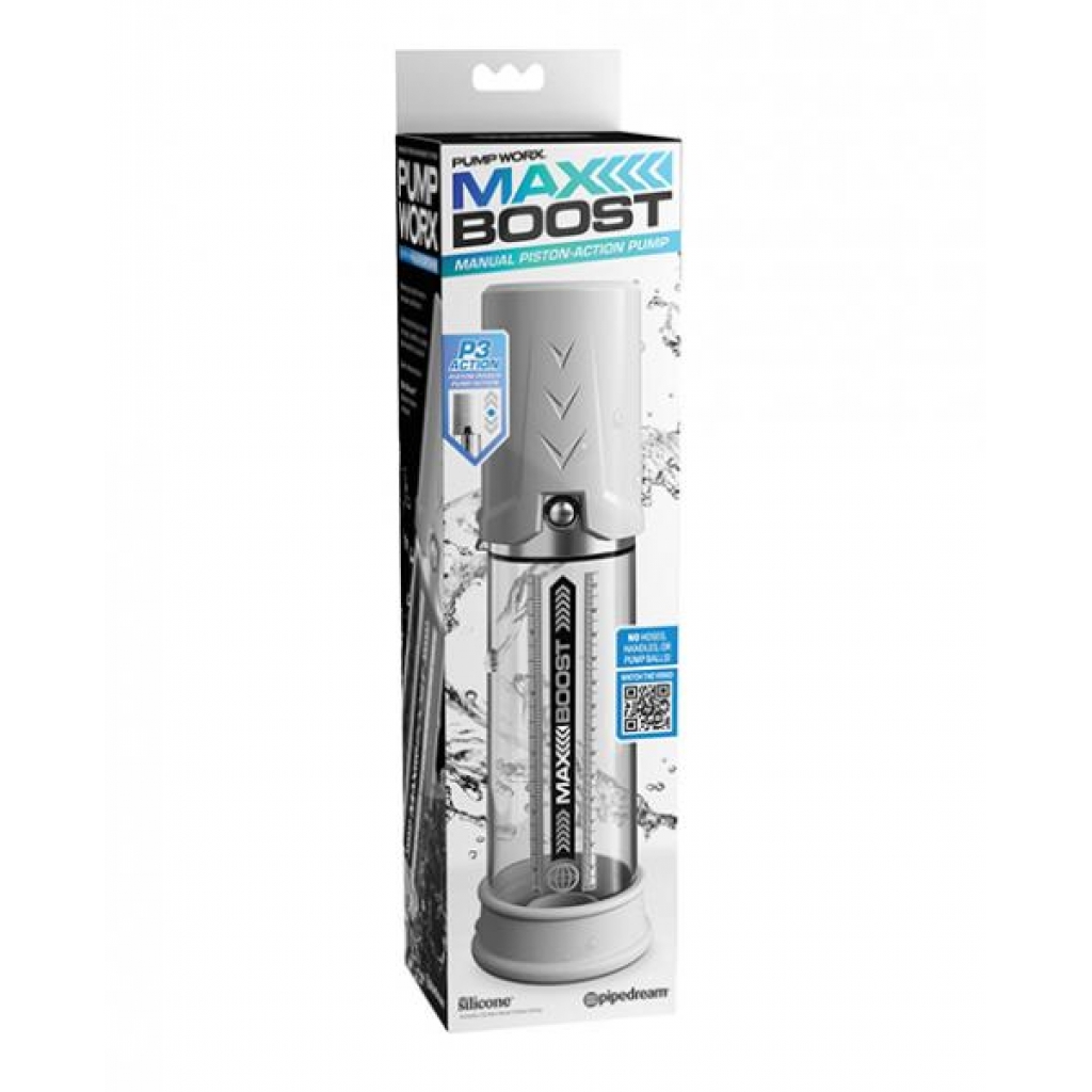 Pump Worx Max Boost - White/Clear