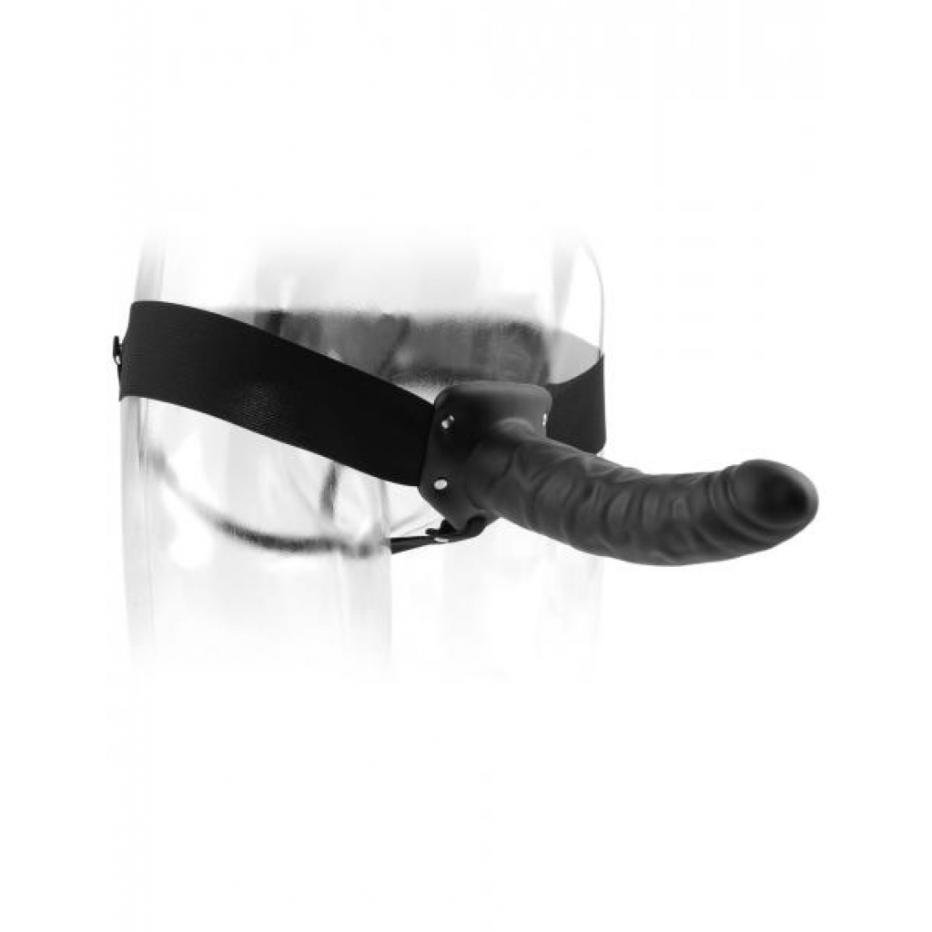 Fetish Fantasy 8 inch Hollow Strap On - Black