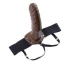 Fetish Fantasy 8-Inch Hollow Strap-On - Brown