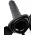 Fetish Fantasy 8 inch Vibrating Hollow Strap On - Black