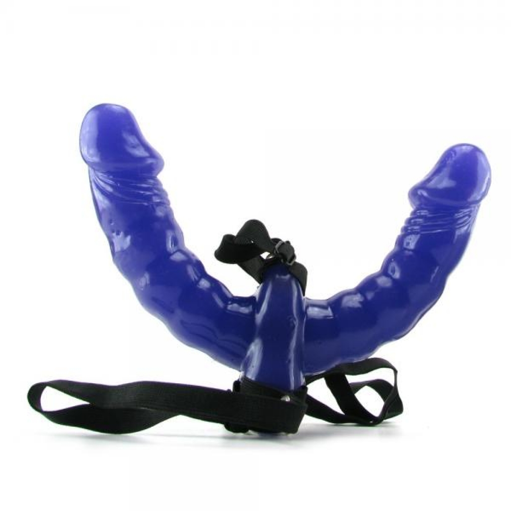 Fetish Fantasy Double Delight Strap-On - Purple