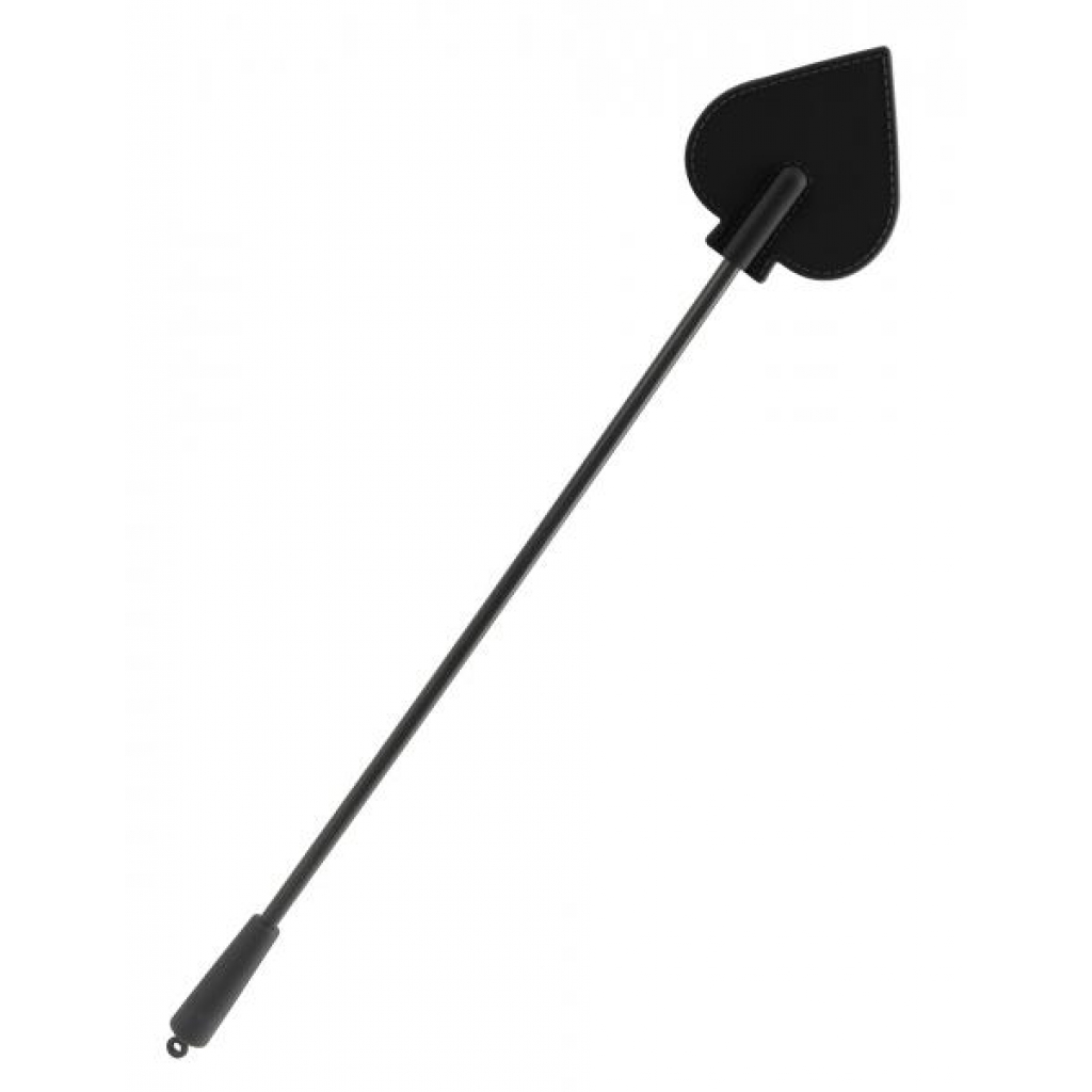 Silicone Spade Crop - Black, 28 inches