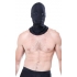 Fetish Fantasy Black Zipper Face Hood - O/S