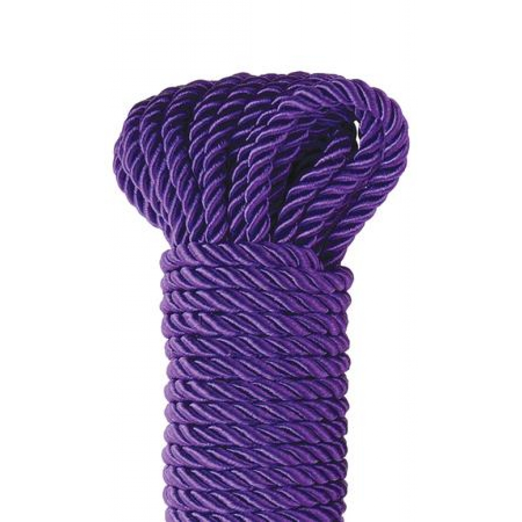 Fetish Fantasy Series Deluxe Silky Rope - 32ft Purple