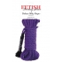 Fetish Fantasy Series Deluxe Silky Rope - 32ft Purple