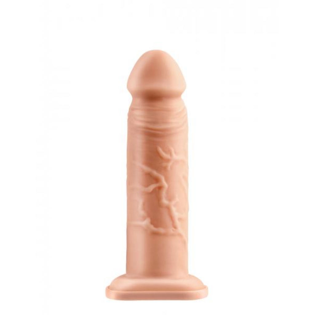 Fantasy X-tensions 8 Inches Silicone Hollow Extension - Beige