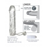 Fantasy X-tensions Vibrating Super Sleeve - Clear