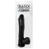 Basix 10in W/Suction Cup Black