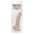 Basix Rubber Works - 9 Inch Beige Dong with Suction Cup