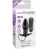 Anal Fantasy Remote Control Silicone Plug - Black