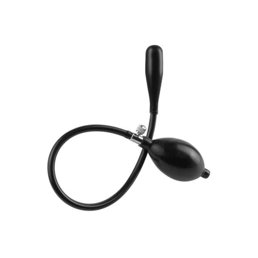 Anal Fantasy Inflatable Silicone Ass Expander - Black