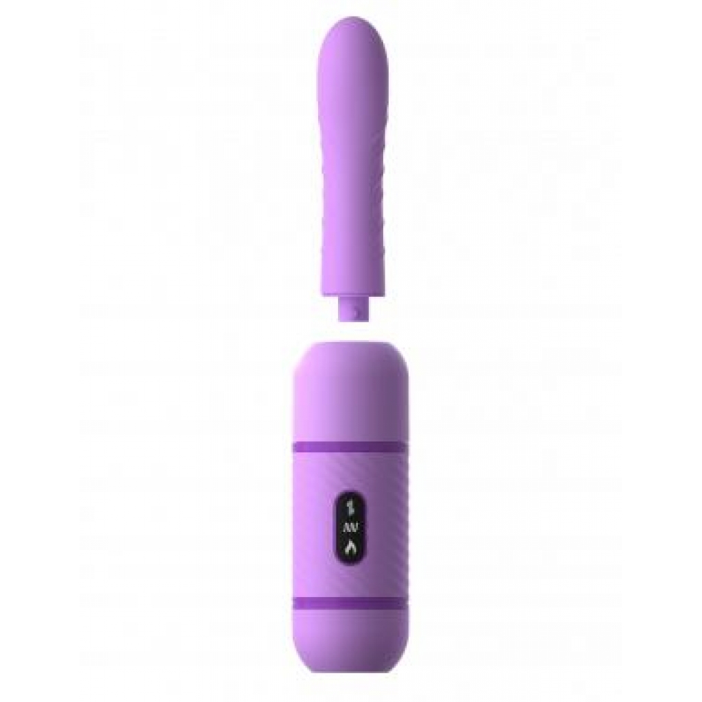 Fantasy For Her Love Thrusting Purple Vibrator