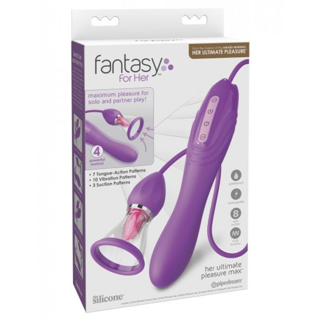 Fantasy For Her Ultimate Pleasure Max in Purple