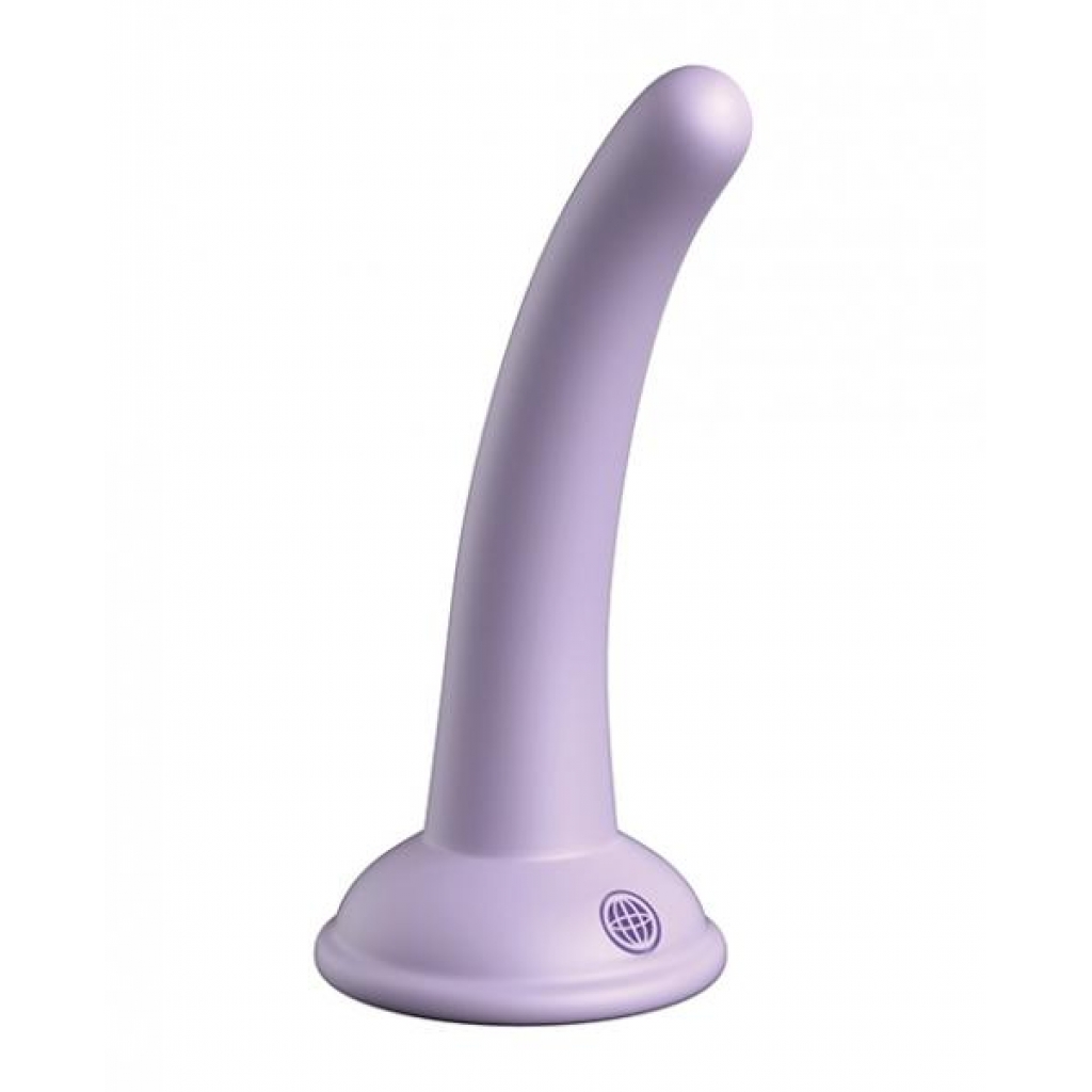 Dillio Platinum 5-Inch Curious Purple Silicone Dildo