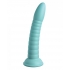 Dillio Platinum 7in Wild Thing - Teal Green Silicone Dildo