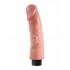 King Penis 9-Inch Realistic Vibrating Dildo in Beige