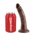 King Penis 7 Inches Penis - Realistic Brown Dildo