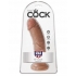 King Penis 8-Inch Tan Dildo - Realistic Pleasure Experience