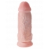 King Penis Chubby 9 Inches Beige Dildo