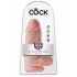 King Penis Chubby 9 Inches Beige Dildo