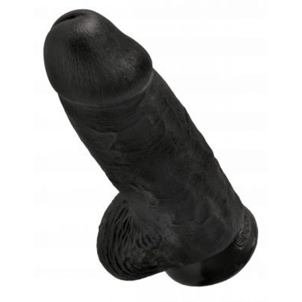 King Penis Chubby 9 Inches Black Dildo