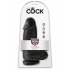 King Penis Chubby 9 Inches Black Dildo