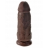 King Penis Chubby 9 inches Brown Dildo: Realistic Pleasure