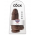 King Penis Chubby 9 inches Brown Dildo: Realistic Pleasure